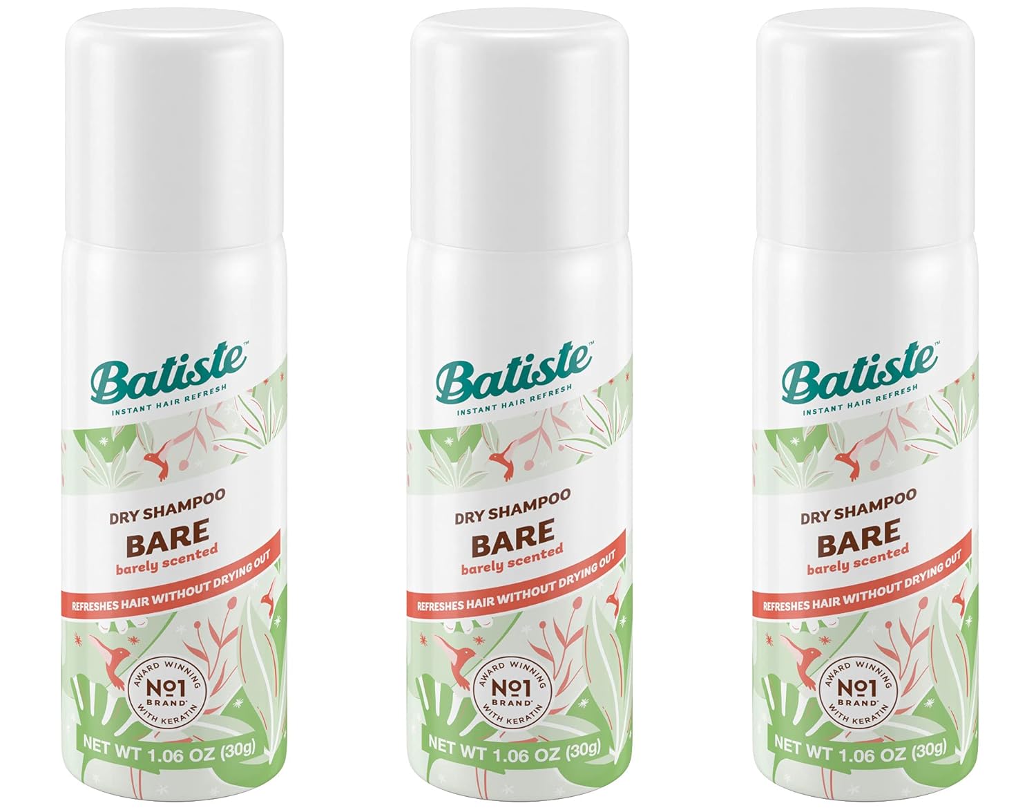 Batiste Dry Shampoo Travel Pack